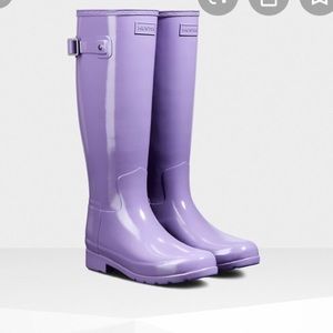SOLD!Hunter Original Refined Gloss Tall Rain Boots
